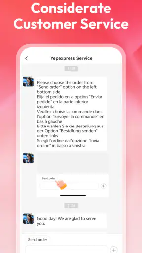 Yepexpress screenshot