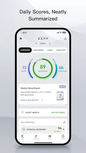 Zepp screenshot