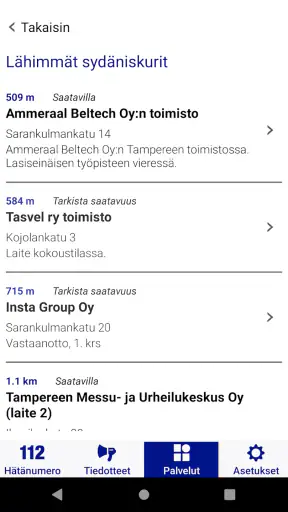 112 Suomi screenshot