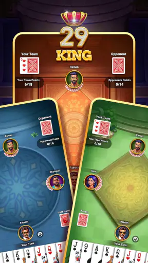 29 King Card Game Offline screenshot
