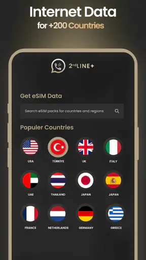 2nd Line+ Second Number & eSIM screenshot