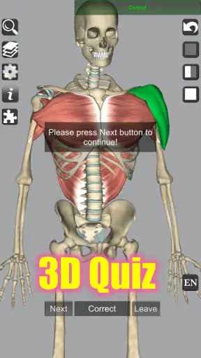 3D Bones and Organs (Anatomy) screenshot
