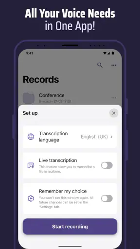 Äänen Litterointi - QuickVox screenshot