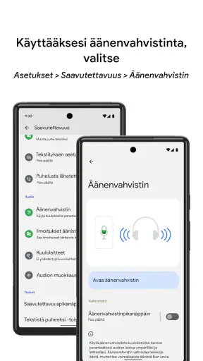 Äänenvahvistin screenshot