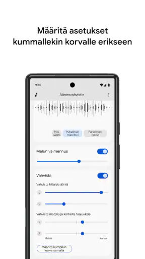 Äänenvahvistin screenshot