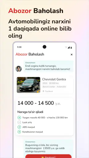 Abozor – Avtomobil bozori screenshot