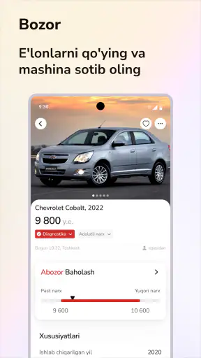 Abozor – Avtomobil bozori screenshot