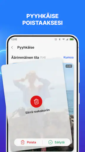 AI Cleaner – Tallennussiivous screenshot