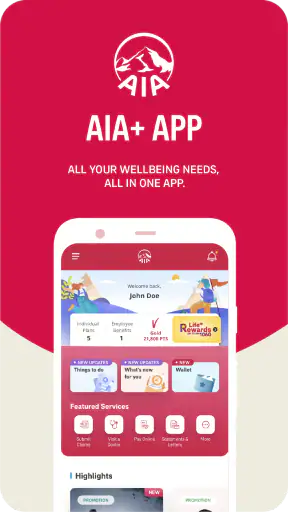 AIA+ Malaysia screenshot