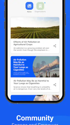 Air Quality & Pollen - AirCare screenshot