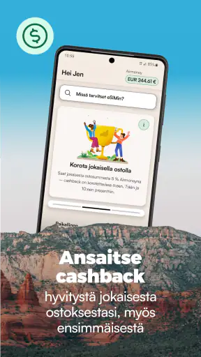 Airalo: eSIM Matkat & Internet screenshot