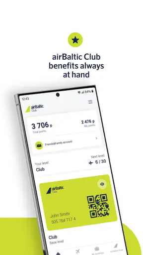 airBaltic screenshot