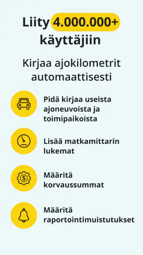 Ajopäiväkirja - Driversnote screenshot