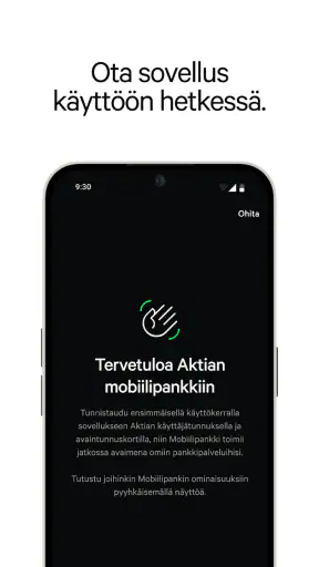 Aktia Mobiilipankki screenshot