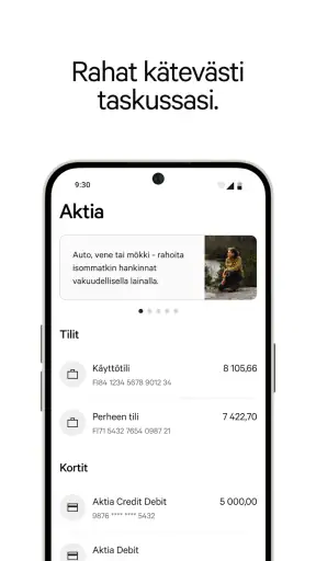 Aktia Mobiilipankki screenshot