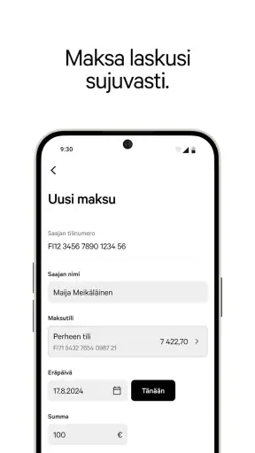 Aktia Mobiilipankki screenshot