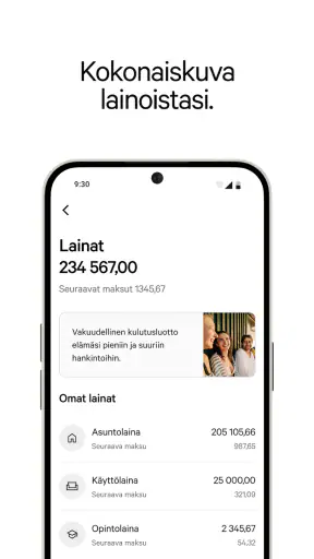 Aktia Mobiilipankki screenshot