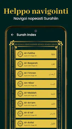 Al Quran Kareem 16 Riviä screenshot