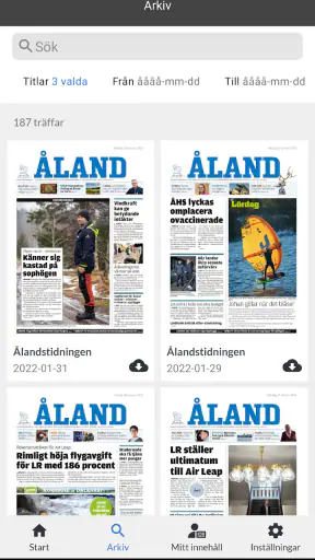 Åland screenshot
