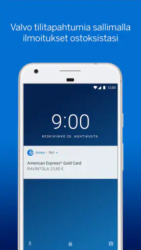 Amex FI screenshot