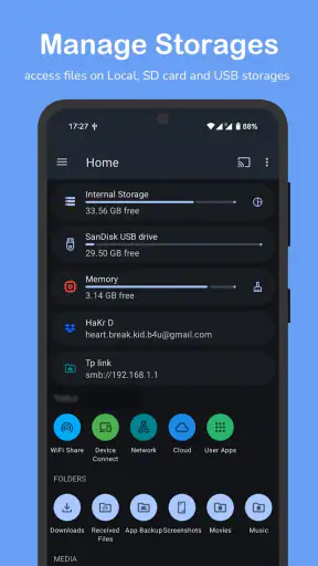 AnExplorer X File Explorer screenshot
