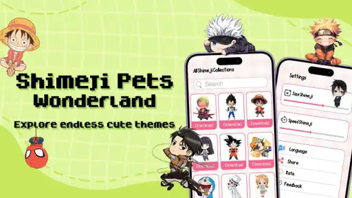 Anime Shimeji -näytön lemmikit screenshot