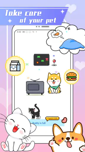 Anime Shimeji -näytön lemmikit screenshot