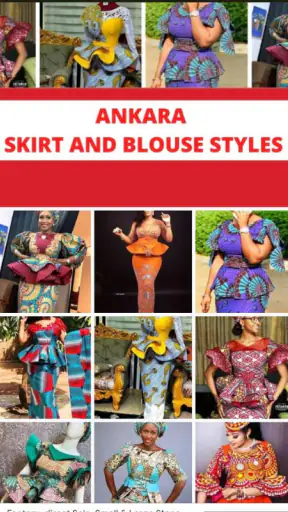 Ankara Skirt & Blouse Styles screenshot