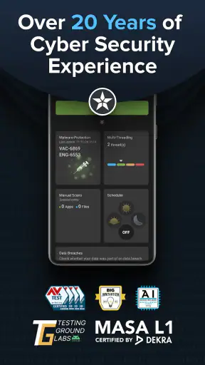 Antivirus AI - Mobiiliturva screenshot