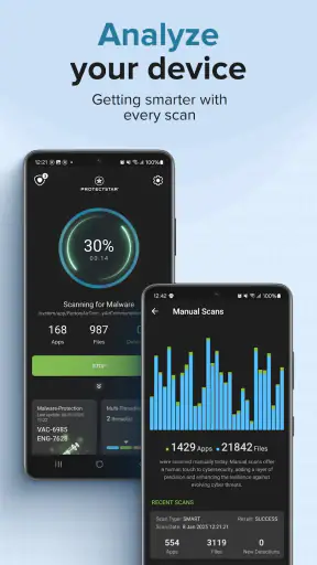 Antivirus AI - Mobiiliturva screenshot