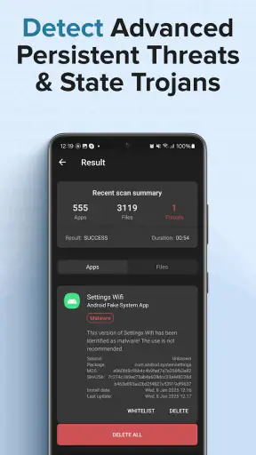 Antivirus AI - Mobiiliturva screenshot
