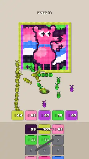 Ants Flow: Pixel Color Puzzle! screenshot