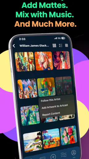 Artcast screenshot