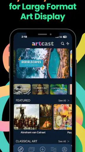 Artcast screenshot