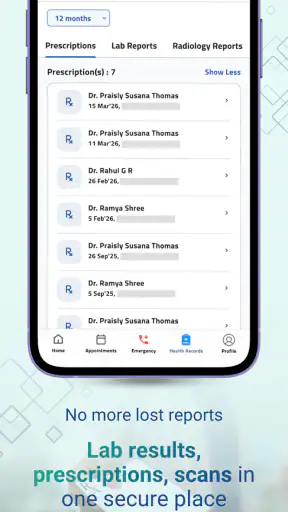 Aster Health screenshot