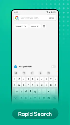Aura Browser screenshot
