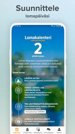 Aurinkomatkat screenshot