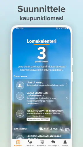 Aurinkomatkat screenshot
