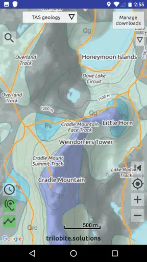 Australian Geology Travel Maps screenshot