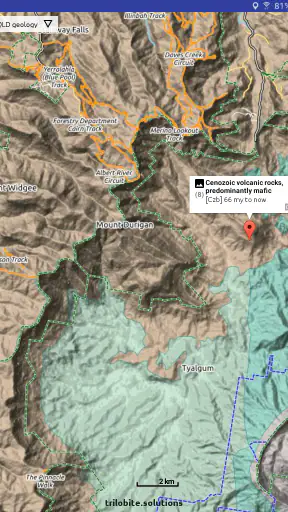 Australian Geology Travel Maps screenshot