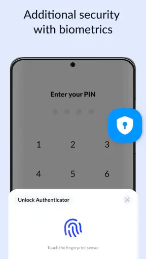 Authenticator App - SafeAuth screenshot