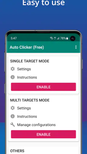 Auto Clicker - Automatic tap screenshot