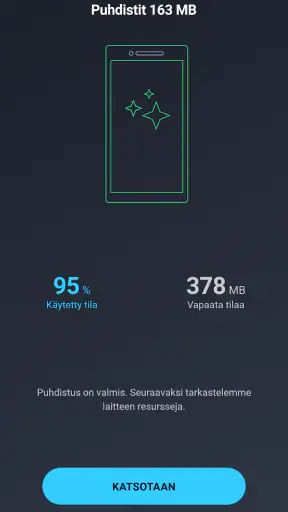 AVG Cleaner – puhdistus screenshot