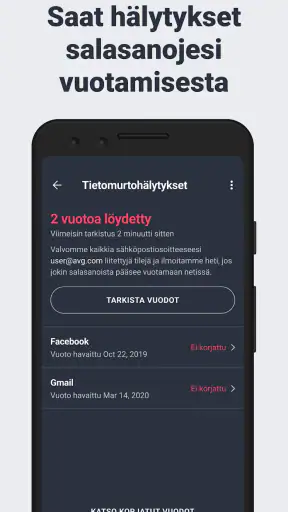 AVG Virustorjunta & Suojaa screenshot
