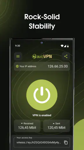 avoVPN - fast & secure VPN app screenshot