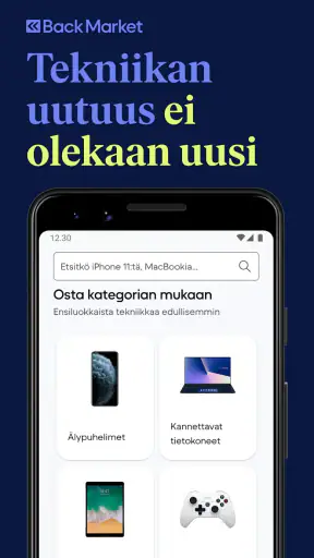 Back Market, osta edullisesti screenshot