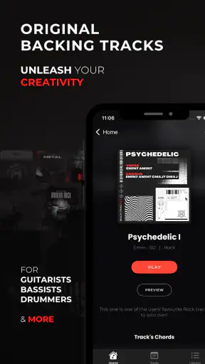 Backtrackit: Musicians Player screenshot