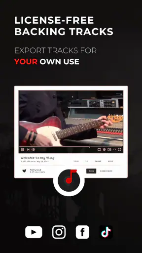 Backtrackit: Musicians Player screenshot