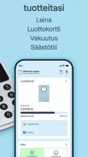 Bank Norwegian screenshot