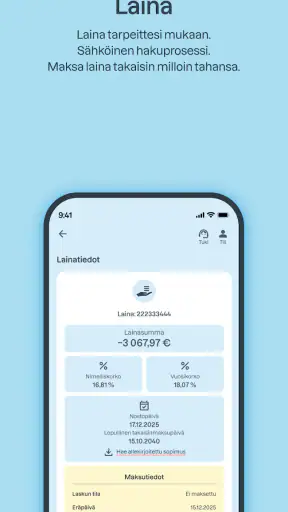 Bank Norwegian screenshot